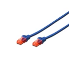 Kép 1/2 - Digitus DK-1617-0025/B hálózati kábel Kék 0,25 M Cat6 U/UTP (UTP)