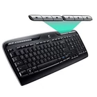 Kép 6/8 - Logitech Wireless Combo MK330 billentyűzet Egér mellékelve Irodai USB QWERTY Nemzetközi amerikai Fekete