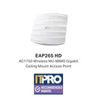 Kép 8/8 - TP-Link Omada EAP265 HD WLAN csatlakozási pont 1300 Mbit/s Fehér Ethernet-áramellátás (PoE) támogatása