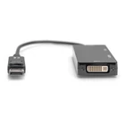 Kép 3/4 - Digitus AK-340418-002-S video átalakító kábel 0,2 M DisplayPort DVI-D Fekete