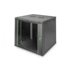 Kép 1/9 - Digitus DN-19 12U-6/6-EC-SW állvány Falra szerelhető állvány Fekete