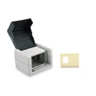 Kép 3/3 - Digitus DN-93844-OD-1 kapcsolókeret és vakdugó Elefántcsontszínű