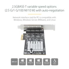 Kép 9/10 - StarTech.com PR42GI-NETWORK-CARD hálózati kártya Belső Ethernet 2500 Mbit/s