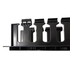 Kép 8/8 - Techly I-CASE CABLE-FR2 2U Kábel Szervező 19" Rack Szekrényekhez Fedéllel, Fekete