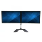 Kép 6/7 - StarTech.com ARMDUALSS asztali TV konzol 81,3 cm (32") Fekete, Ezüst