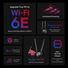 Kép 4/8 - TP-Link Archer TXE75E Belső WLAN / Bluetooth 5400 Mbit/s