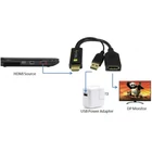 Kép 5/10 - Techly ICOC HDMI-DP12A USB-táplált HDMI a DisplayPort adapter 4K*30Hz M/F