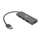 Kép 1/6 - 4-portos ultra vékony hordozható USB 3.0 SuperSpeed hub