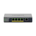 Kép 2/6 - NETGEAR GS105EP Beállítást nem igénylő (unmanaged) Gigabit Ethernet (10/100/1000) Ethernet-áramellátás (PoE) támogatása Szürke
