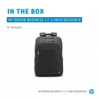 Kép 10/10 - HP notebook hátizsák Renew Business 17,3" fekete (3E2U5AA)