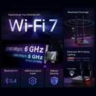 Kép 4/8 - TP-Link Archer TBE550E Belső WLAN / Bluetooth 9300 Mbit/s