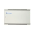 Kép 2/7 - Extralink szafa wisz 19\" 6U 450mm szara d. blaszane Falra szerelhető állvány Szürke