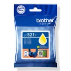 Kép 1/5 - Brother LC521Y tintapatron 1 db Eredeti Sárga