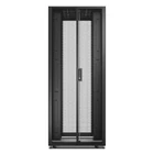 Kép 2/3 - Easy Rack 800mm/42U/1200mm, tetővel, kerekekkel, lábakkal és 4 konzollal, oldalsó panelek nélkül, fekete