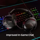 Kép 7/10 - HyperX Cloud Stinger II vezetékes fejhallgató mikrofonnal, 3,5 mm-es minijack csatlakozóval, fekete színben.