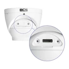 Kép 5/5 - BCS BCS-P-EIP25FSR3-Ai2 5MP-os IP kupola kamera mikrofonnal és SkyLight technológiával, IP67