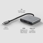 Kép 3/10 - TP-Link UH3020C hálózati csatlakozó USB C-típus 5000 Mbit/s Szürke