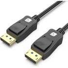 Kép 1/5 - Techly ICOC DSP-A21-050 DisplayPort 2.1 Kábel 4K*120Hz 5m 54G fekete