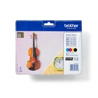 Kép 1/4 - Brother LC127XLVALBP tintapatron 4 db Eredeti Fekete, Cián, Magenta, Sárga