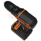 Kép 1/6 - BLACK+DECKER 18V drill/driver BDCDC18BAFC-QW