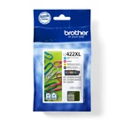 Kép 1/3 - Brother LC422XLVAL tintapatron 4 db Eredeti Fekete, Cián, Magenta, Sárga