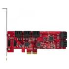 Kép 6/10 - StarTech.com 10P6G-PCIE-SATA-CARD csatlakozókártya/illesztő Belső