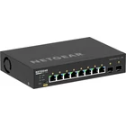 Kép 2/10 - NETGEAR GSM4210PX-100EUS hálózati kapcsoló Vezérelt L2/L3 Gigabit Ethernet (10/100/1000) Ethernet-áramellátás (PoE) támogatása Fekete
