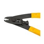Kép 4/4 - Extralink FIBER OPTIC STRIPPER CFS-3, 2-3MM, 0.9MM, 0.125MM csupaszoló Fekete, Sárga