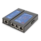 Kép 6/7 - LED hálózati és kommunikációs kábeltesztelő, Cat.5e-Cat.6A, (RJ45, RJ12, RJ11), Automatikus keresés PoE-vel