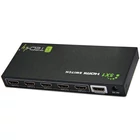 Kép 3/8 - Techly IDATA HDMI-4K51 HDMI 1.4 5x1 4K60Hz kapcsoló távirányítóval