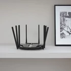 Kép 7/8 - Mercusys MR90X vezetéknélküli router Gigabit Ethernet Kétsávos (2,4 GHz / 5 GHz) Fekete