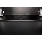 Kép 4/9 - 19" 7U falra szerelhető hálózati szekrény, SOHO PRO 370 x 540 x 400 mm, üvegajtó, fekete, szétszerelve, 60 kg