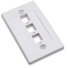 Kép 2/3 - Intellinet 163309 NAT aljzat elől 3x Keyst