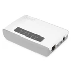 Kép 1/6 - Digitus DN-13024 nyomtatószerver Ethernet LAN /Vezeték nélküli LAN Fehér