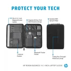 Kép 10/10 - HP notebook tok Renew 14,1" fekete (3E2U7AA)