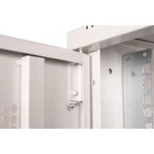 Kép 8/10 - 19" 7U falra szerelhető hálózati szekrény, SOHO PRO 370 x 540 x 400 mm, perforált ajtó, szürke, összeszerelés nélkül, 60 kg