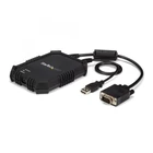 Kép 1/8 - StarTech.com NOTECONS02X KVM kapcsoló Fekete