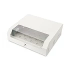 Kép 1/9 - Digitus DN-19 04U-PB állvány 3U Falra szerelhető állvány Szürke
