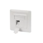 Kép 3/7 - Digitus DN-93831 kapcsolókeret és vakdugó Fehér