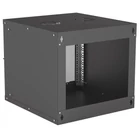 Kép 2/3 - Intellinet 714808 9U falra szerelhető rack 54/56 fekete lapos