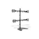 Kép 1/3 - Digitus DA-90364 asztali TV konzol 68,6 cm (27") Rögzítőelemes Fekete