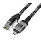 Kép 1/10 - Techly ICOC U3C-RJ45-030 USB-C a Gigabit Ethernet RJ45 hálózati adapter/kábel 3m