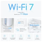Kép 5/10 - TP-Link Deco BE65(3-pack) System Mesh WiFi 7 BE9300