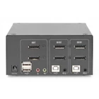 Kép 2/4 - Digitus DS-12862 KVM kapcsoló Fekete