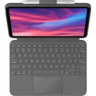 Kép 2/6 - Logitech 920-011382 billentyűzet mobil eszközhöz QWERTY Nemzetközi amerikai Smart Connector Szürke