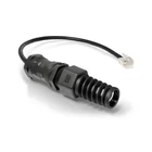 Kép 2/3 - QuWireless QRJ45 hálózati kábel Fekete 0,16 M