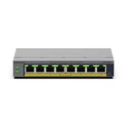 Kép 2/6 - NETGEAR GS108EP Vezérelt L2/L3 Gigabit Ethernet (10/100/1000) Szürke