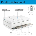 Kép 3/10 - HP Envy 6520e A4 ADF Duplex 1200 x 1200 DPI 10ppm Wi-Fi AirPrint