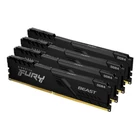 Kép 1/10 - Kingston Technology FURY Beast 64GB 3200MT/s DDR4 CL16 DIMM (4-es készlet) 1Gx8 Fekete