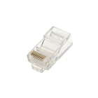 Kép 1/4 - Extralink EX.9861 huzalcsatlakozó RJ-45 Átlátszó